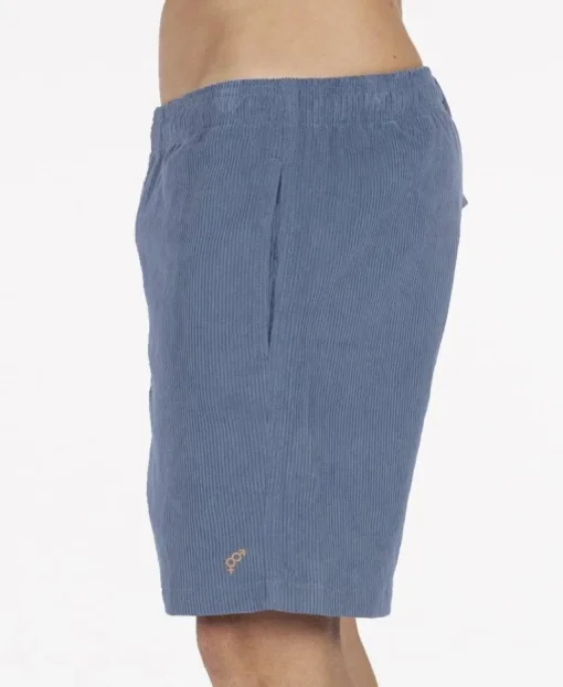 Floyd Elastic Waist Walkshort | Dusty Blue