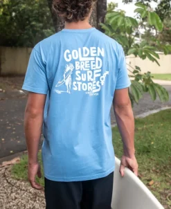 Friday Tee | Azure Blue