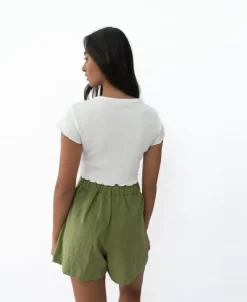 Frill Tee | White