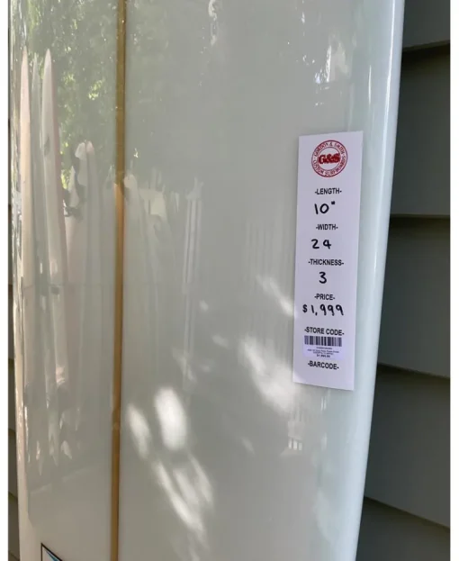 G&S 10' Easy Rider Polish Finish | White
