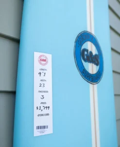 G&S 9'1 Hotdogger Matte Finish | Blue