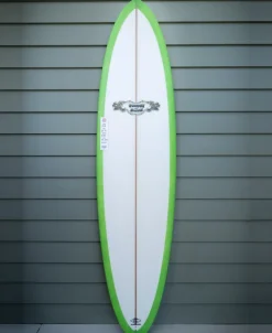 G&S 7'4 Magic Polish Finish | White/Lime