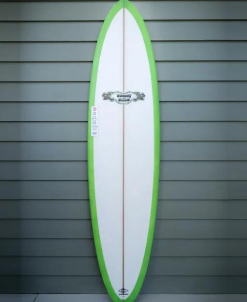 G&S 7'4 Magic Polish Finish | White/Lime