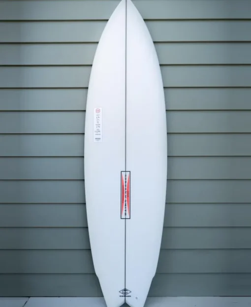 G&S 6'4 Power Twin Matte Finish | White