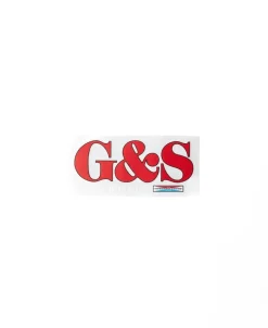G&S Smith Clear Sticker 130mm | Clear