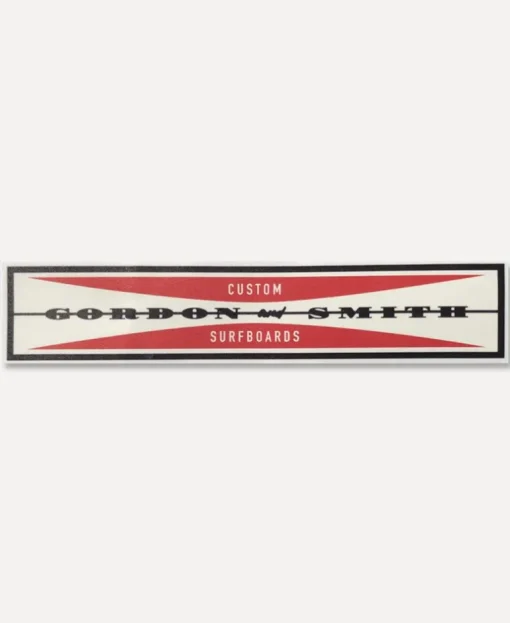 G&S STICKER SM | Red