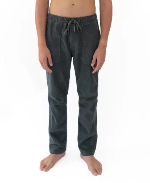 George Cord Pant | Wash Black