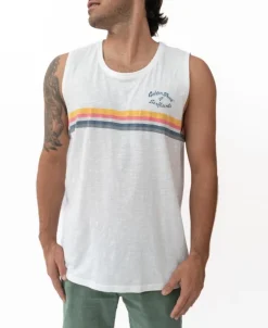 GoJo Muscle Tank | Off White