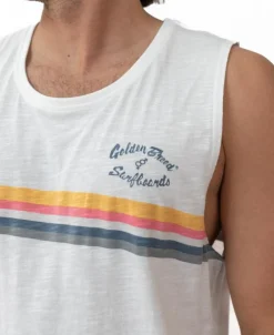 GoJo Muscle Tank | Off White