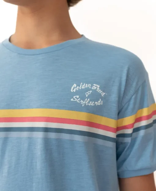 GoJo Ringer Tee | Azure Blue