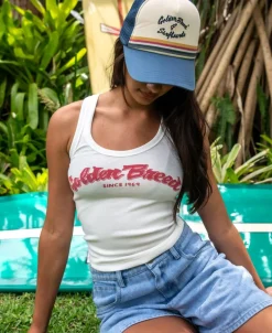 Golden Breed Tank | Wash Red