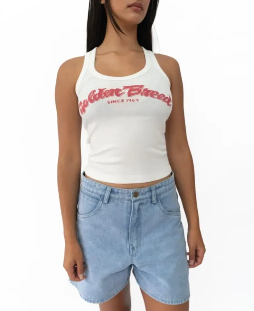 Golden Breed Tank | Wash Red
