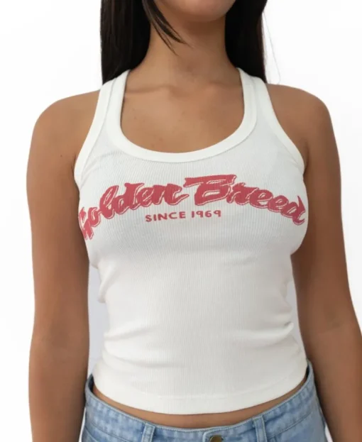Golden Breed Tank | Wash Red