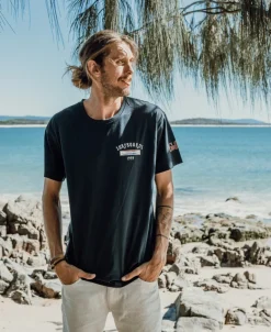 GS Surfboards Tee | Navy