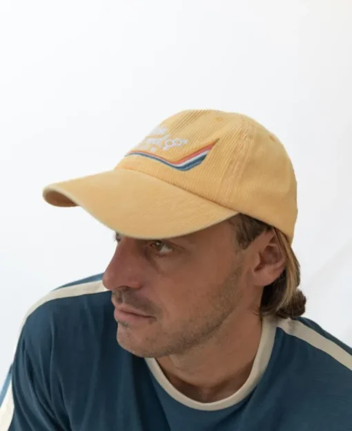 Hancock Cord Cap | Wash Orange