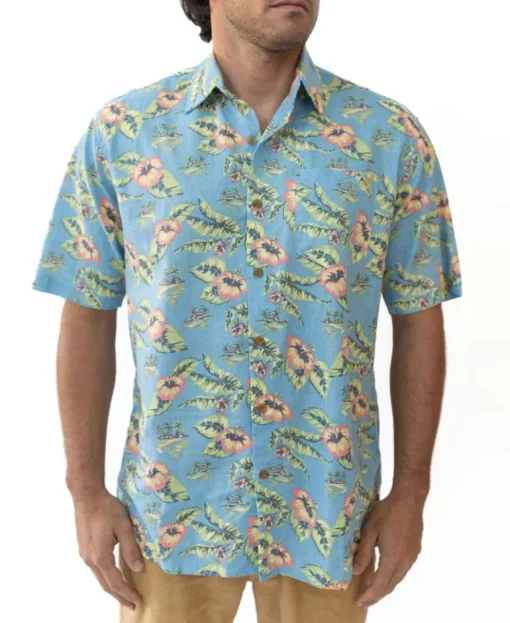 Howe Shirt | Azure Blue