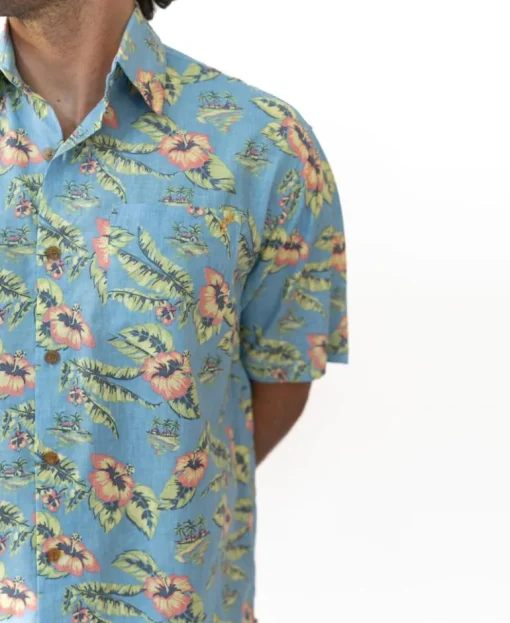 Howe Shirt | Azure Blue