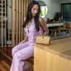 Janine Pant | Linen Blush