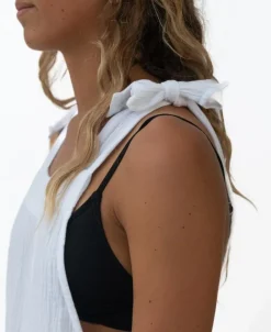 Jasmin Playsuit | White