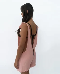 Jasmine Playsuit | Coral