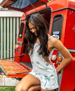Jasmine Playsuit | Tattoo Print