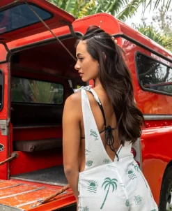 Jasmine Playsuit | Tattoo Print