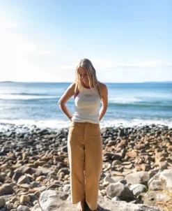 Jenny Cord Pant | Camel
