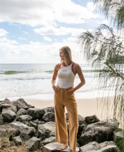 Jenny Cord Pant | Camel