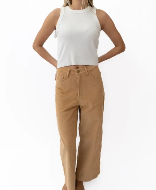 Jenny Cord Pant | Camel