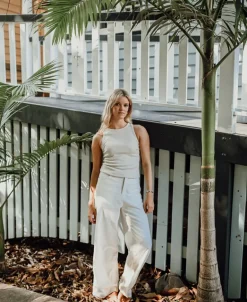 Jenny Long Pant | Off White