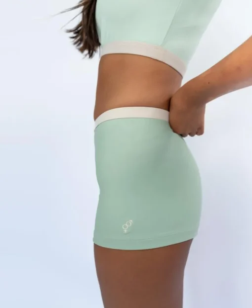 Jo Jo Short Retro | Moss / Off White