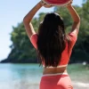 Jo Jo Short Retro | Surf Red / Off White