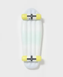 Kids Skateboard Float The Sea Kids | Blue-Lime