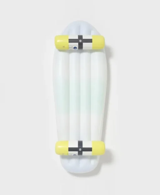 Kids Skateboard Float The Sea Kids | Blue-Lime