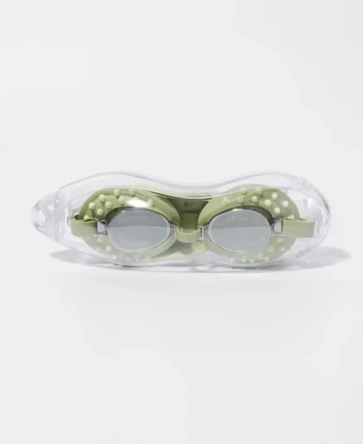 Kids Swim Goggles Cookie the Croc | Khaki