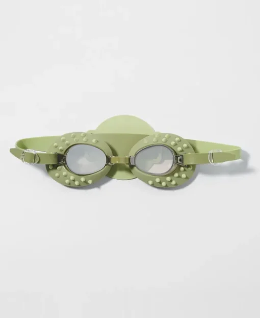 Kids Swim Goggles Cookie the Croc | Khaki