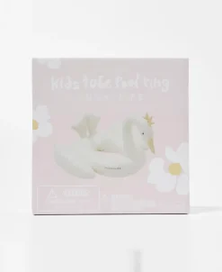 Kids Tube Pool Ring Princess Swan | Multi