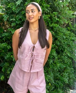 Kris Short | Blush Linen