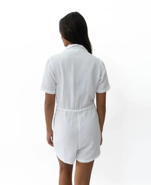 Lexi Playsuit | White