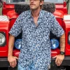 Liberty Floral Shirt | Vintage Navy