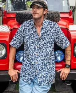 Liberty Floral Shirt | Vintage Navy