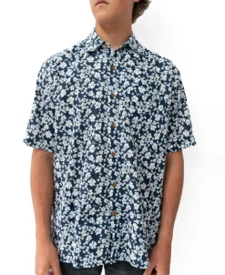 Liberty Floral Shirt | Vintage Navy