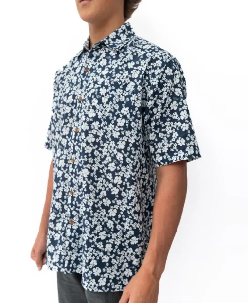 Liberty Floral Shirt | Vintage Navy