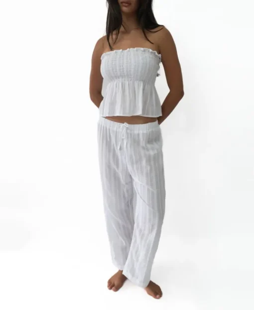 Liberty Pant | White