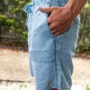 Linen Short | Blue