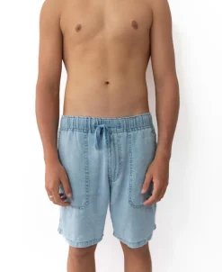 Linen Short | Blue