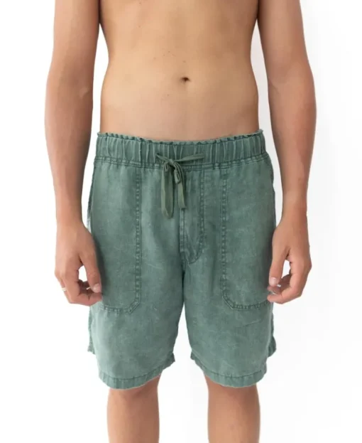 Linen Short | Khaki