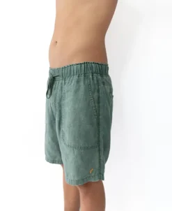 Linen Short | Khaki