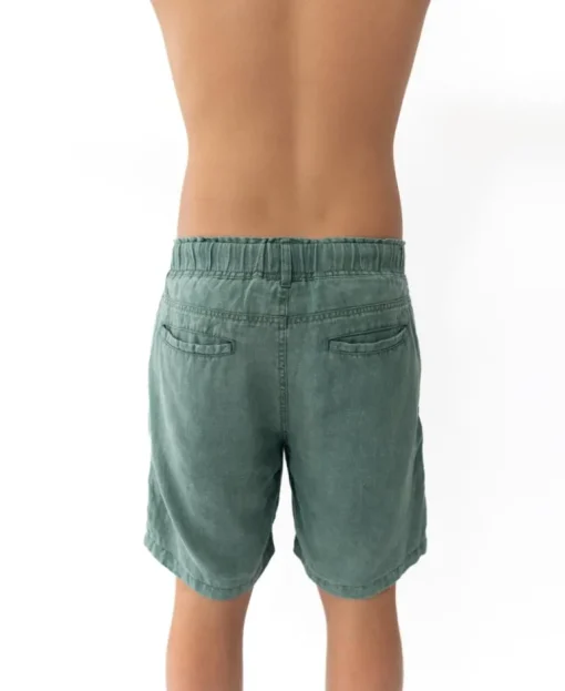 Linen Short | Khaki