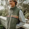 Lofoten Cord Puffer Vest | Khaki